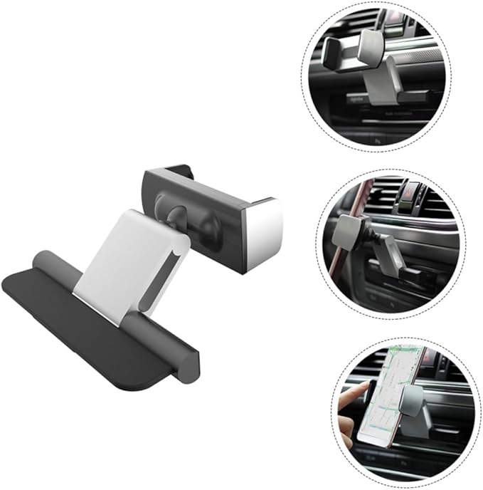 DOITOOL Car Cd Slot Phone Holder Multifunctional Mobile Phone Mount for Hands Use Vehicle Compatible Smartphones Easy One-Hand