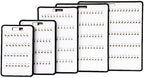 MICRO TEC Masonite Key Holder Wall Mount with 105 Spring-Lock Hooks 32E x 29.5" – Wall Mounted Key Organizer Board with Metal