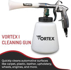 HI-TECH Vortex I Air Cleaning Gun – Deep Cleans Auto Interiors & Exteriors – Compressed Air Powered – Car Detailing Tool for 