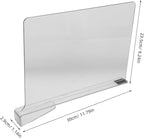 CHILDWEET 6pcs Closet Organizer Dividers Acrylic Shelf Separators for Wardrobe Closet Partition Storage Space Enhancer
