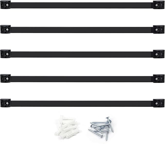 DGSL Magnetic Tool Holder Strip 5 Pack, 24 In Heavy Duty Tool Organizer Magnetic Strip, Tool Magnet Bar For Garage Tool Organ