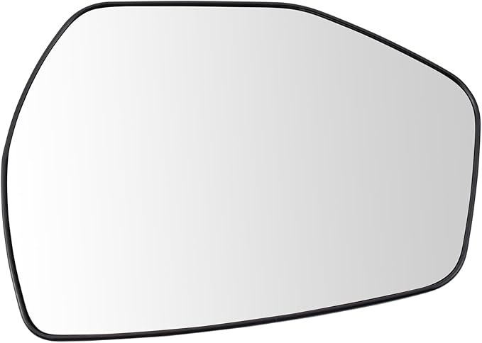 TRQ Left Driver Side Mirror Glass Heated Snap On Compatible with 2023 Kia Sportage LX Hybrid LX KI1324131