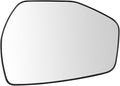 TRQ Left Driver Side Mirror Glass Heated Snap On Compatible with 2023 Kia Sportage LX Hybrid LX KI1324131