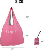 Compact Reusable Grocery Tote Bag – Lightweight, Foldable & Packable Shopping Bag for Travel