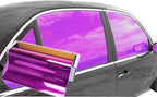 Reflective Car Window Tint Film - One Way Window Mirror Glass Shield Automotive Tinting Sun Blocking Anti UV Heat Control for Car SUV Truck Tractor Boat House (Purple, 17.5" x 10')