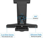 woleyi CD Slot Tablet Car Mount, CD Player iPad Mount Holder, Adjustable Tablet Mount for Car, Compatible with iPad Pro 12.9 Air Mini, Galaxy Tabs, Surface Pro/Go, 5.5"-13" iPhone, Tablets and Devices