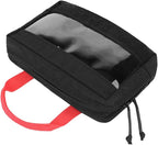KRYDEX Clear Top Insert Bag with Hook Panel Tactical Packing Cube Travel Organizer Bag (Small)