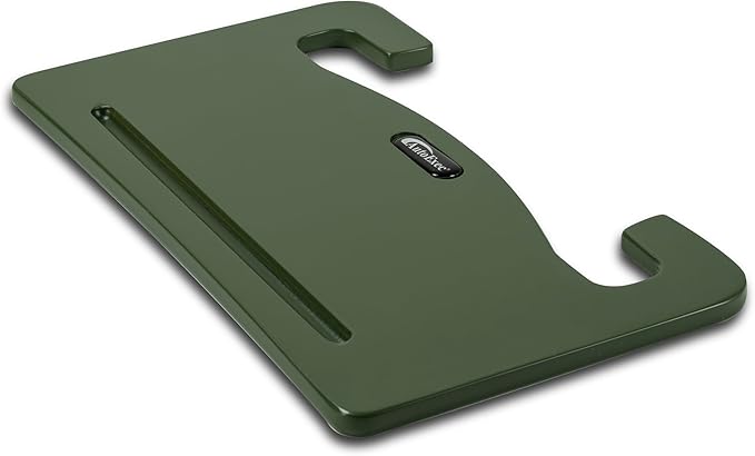 AutoExec Wheelmate Car Steering Wheel Tray Vehicle Desk, Army Green