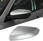 Silver Mirror Cap Cover For Honda Civic 2016 2017 2018 2019 2020 2021 Rearview Mirror Cap Replacement (Left Side)
