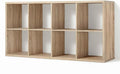 CAPHAUS Sturdy Room 13-Inch Cube Storage Organizer Shelf, with Extra Thick Exterior Edge, Open Storage Shelf Divider, Bookcas