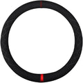 Suede Steering Wheel Cover,Compatible with Chevrolet Chevy Malibu Explorer Trax Seeker Suede Sport Non-Slip Wheel Cover Car Interior Accessories 15 inch for Man and Women