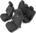 Rough Country Neoprene Seat Covers for Toyota Tacoma (2016-2023) - Waterproof, UV Resistant, Foam Padded, F/R Seat Cover Set