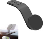 Mobile Phone Holder, Adsorption Type Flexible Bending Navigation Bracket, Horizontal and Vertical Placement One-Handed Portable Holder, for Most Mobile Phones (Black)