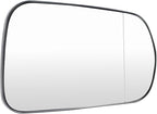 TRQ Passenger Side Mirror Glass Heated Aspheric For Factory Equipped Mirrors Only Compatible with 14-16 Chevrolet Corvette 17