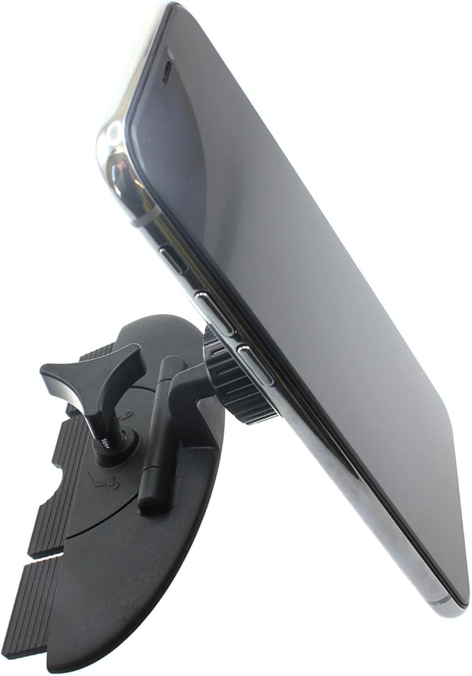 Car Mount CD Slot Magnetic Compatible with FairPhone 6, Holder Swivel Dock Strong Grip CD Player Slot
