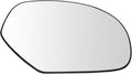 TRQ Passenger Side Mirror Glass Heated Compatible with 2007-2014 Chevrolet 2500 3500 HD Suburban GMC Yukon 1500 2007-2013 Yuk