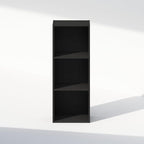 Furinno Reed Closet Organizers and Storage, 3-Tier Closet Organizer, Open Shelf Closet Storage, for Wardrobe, Bedroom, Living