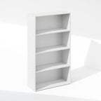 Furinno Reed Closet Organizers and Storage, 4-Tier Closet Organizer, Open Shelf Closet Storage, for Wardrobe, Bedroom, Living