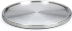 RSVP International Endurance TURN-1 Turntable Lazy Susan, Stainless Steel, 10.5" | Handy in Cabinet, Refrigerator or on Count