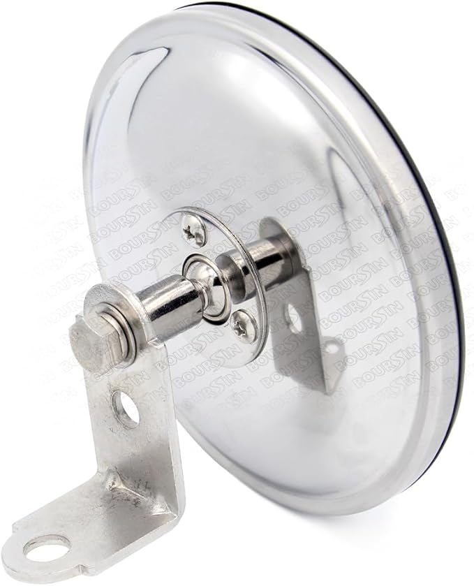 5 Inch Convex Round Mirror Blind Spot For Isuzu NPR NPR-HD NQR NRR FSR FVR FRR Truck Bus Atv Utv Adjustable Bracket
