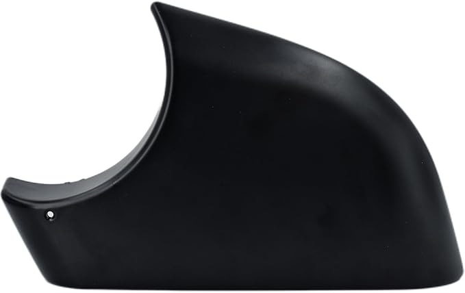 Fits For Tesla Model Y Left driver Side Wing Mirror Cover and Mirror Frame Set Rearview Lower Holder Tray Cap Housing 2021-2024(left side black)