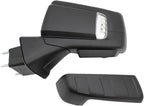 TRQ Driver and Passenger Side Mirror Set Power Heated Memory Textured Black with Spotter Glass Compatible with 2019-2021 Chev