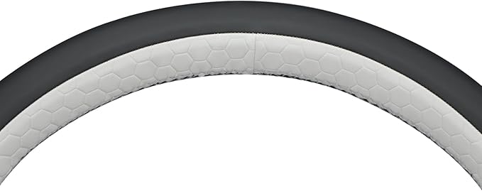 MEWANT DIY Stitching Real Leather Steering Wheel Cover Wrap for Tesla Model 3 Highland 2023-2025/Model Y 2025 Highland for Tesla Model 3/Model Y Accessories(3D Style)