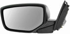 TRQ 2 Piece Driver and Passenger Side Mirror Assembly Set Electric Adjustment Non-Heated No Memory Black Compatible with 2008