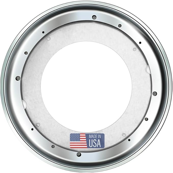 Lazy Susan Hardware, 9 inch, 750 lbs. Load Capacity, Pack of 5 Steel Lazy Susan Turntable Ball Bearing, by Woodpeckers