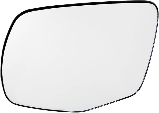 TRQ Driver Side Mirror Glass Flat Backing Plate For Factory Equipped & Aftermarket Mirrors Compatible with 2016-2018 Honda Pi