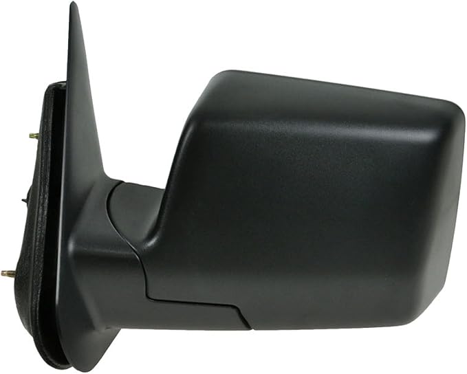 TRQ 2 Piece Driver and Passenger Side Mirror Assembly Set Manual Adjustment Non-Heated No Memory Black Compatible with 2006-2