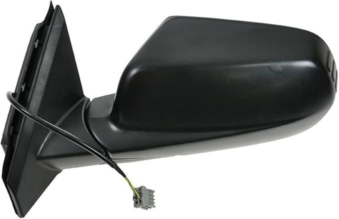 TRQ 2 Piece Driver and Passenger Side Mirror Assembly Set Electric Adjustment Non-Heated No Memory Textured Compatible with 2