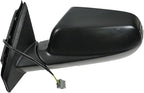 TRQ 2 Piece Driver and Passenger Side Mirror Assembly Set Electric Adjustment Non-Heated No Memory Textured Compatible with 2