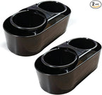Craedli Car Center Console Cup Holder, Automotive Beverage Holder for Fixing Water Cups and Drinks, Self-Adhesive Vehicle Int