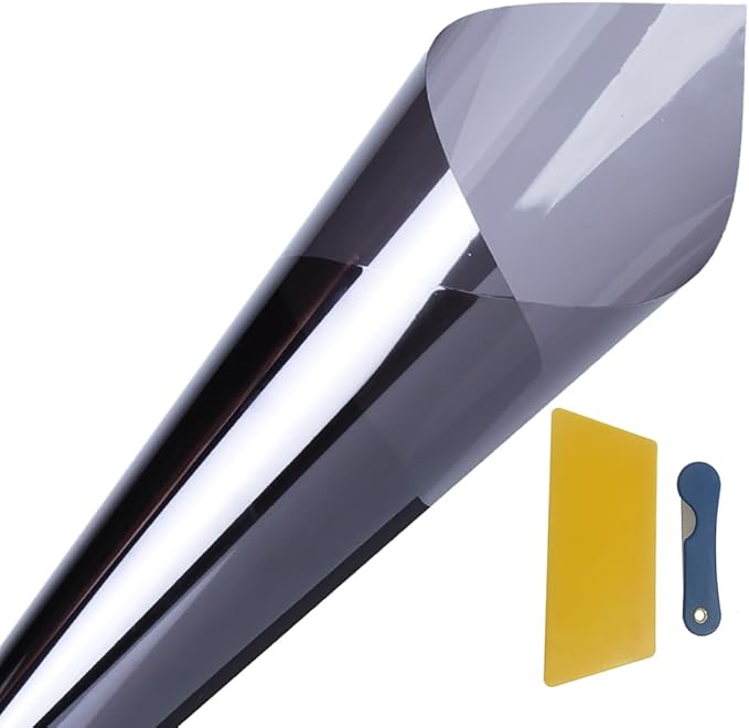 TXUJDSER Auto Window Tint Film Roll 35% VLT 30" x 20Ft - Privacy Window Tints Kit for Car, Home, Blocks UV/IR Rays, Reduce Heat & Glare (35% VLT, 30in x 20ft)