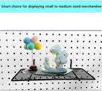 8-Pack Pegboard Baskets & Trays, Container Holders, Pegboard Racks, Wire Shelf, Wall Organizer, Attachments for Organizing Va