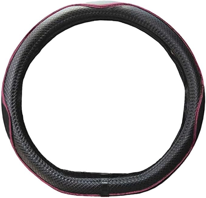 Mayco Bell Flat Bottom Steering Wheel Cover Anti-Slip,Safety,Soft,Breathable,Durable,Full Surround,Comfortable Grip Microfibe