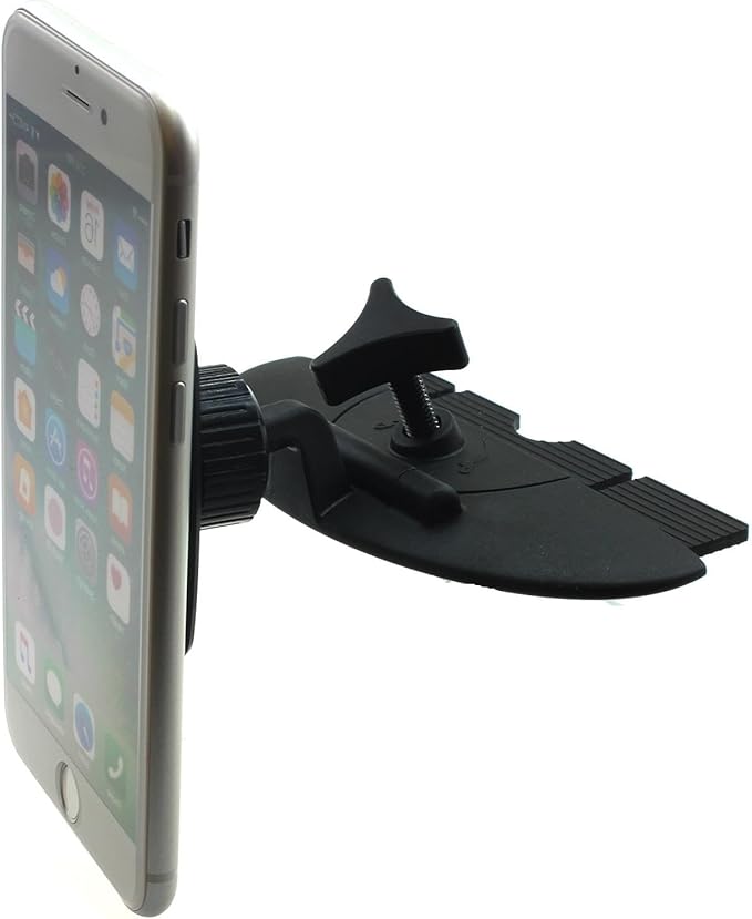 Car Mount CD Slot Magnetic Compatible with Nothing Phone (2)/(2a)/(2a) Plus, Holder Swivel Dock Strong Grip CD Player Slot