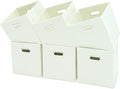Black Fabric Cubby Storage Bins,13x13x13 Inches,Cube Organizer Bin Foldable Storage Boxes with Dual Handles Fabric Organizer 