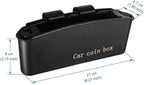 Multifunctional Car Coin Holder Car Door Slot Organizer Storage Box Universal Car Side Pocket Organizer