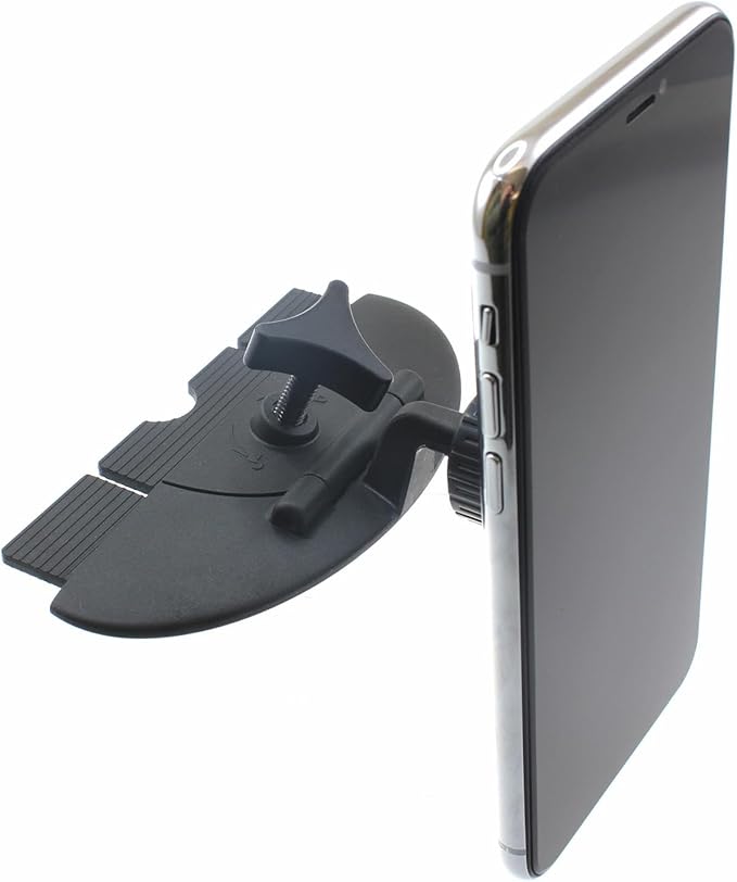 Car Mount CD Slot Magnetic Compatible with Orbic Joy 2/Joy 1, Holder Swivel Dock Strong Grip CD Player Slot