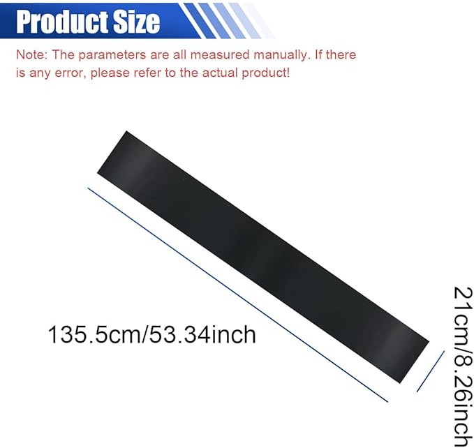 YoRise Car Windshield Banner Sticker Decal, Waterproof Vinyl Auto Front Window Tint Strip, Universal Vehicle Exterior Windscreen Sun Visor Decoration Sticker for Trucks, SUVs, Cars(Matte)