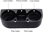 CYDZSW Car Water Bottle Cup Holder Expander,Automotive Consoles & Organizers,Automotive Cup Coin Holders Insert Car Gadgets A