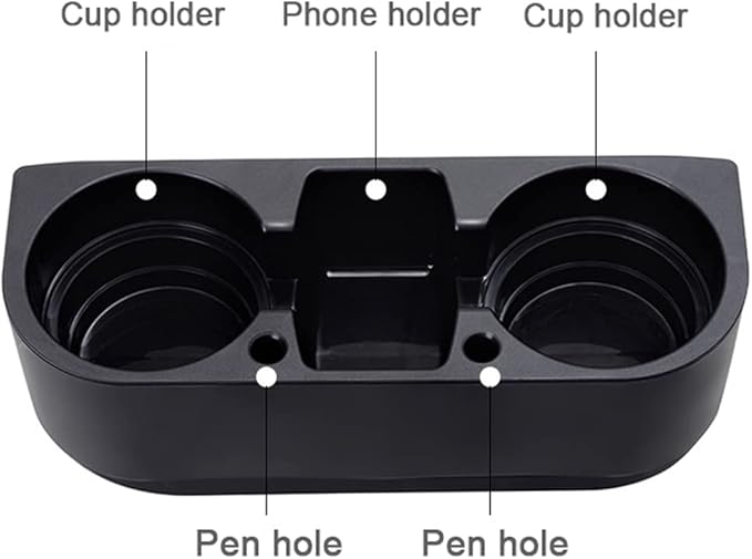 CYDZSW Car Water Bottle Cup Holder Expander,Automotive Consoles & Organizers,Automotive Cup Coin Holders Insert Car Gadgets A