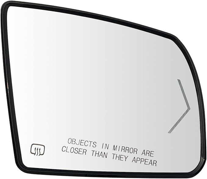 Passenger Side Heated Mirror Glass Replacement For 2008-2017 Toyota Sequoia 2007-2020 Toyota Tundra - for Tundra Sequoia Side Mirror With Rear Holder and Turn Signal