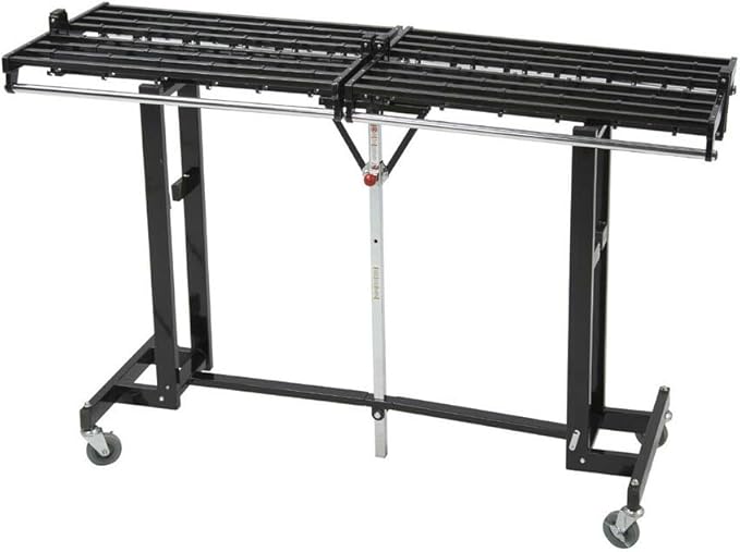 VERSARE Portable Folding Coat Rack – Hanging Garment Storage, Locking Caster Wheels, Lightweight Rolling Wardrobe Organizer