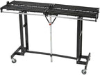 VERSARE Portable Folding Coat Rack – Hanging Garment Storage, Locking Caster Wheels, Lightweight Rolling Wardrobe Organizer