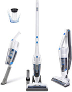 Vacmaster VSD1801 Cordless Handheld & Stick Vacuum Cleaner 2 in 1, Rechargeable Li-ion Battery Powerful Lightweight for Hardw