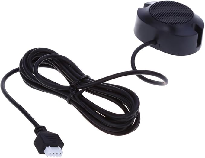 Car Reverse Backup Parking Sensor Radar System, Buzzer beeps, Detection Distance:30~150CM, Waterproof Sensors (22mm Diameter 