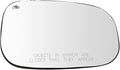 TRQ Passenger Side Mirror Glass Heated Convex Snap On Compatible with 2008-2013 Volvo C30 C70 2007-2011 S40 S80 V50 2007-2009